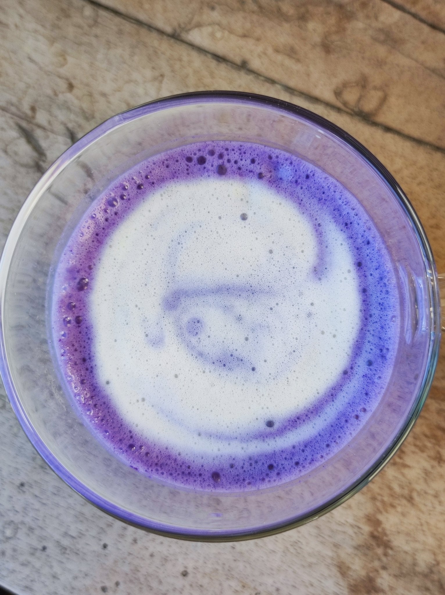 Latte violet à l'ube : la recette tendance en 2 minutes - Orijinube